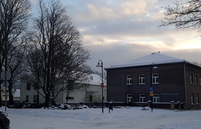 Saaremaa Kuressaare Lutsu School rephoto