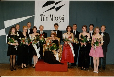 värvifoto Türi Miss 1994 võistlused  duplicate photo