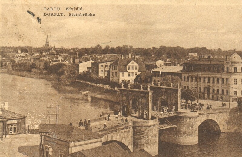 foto, Tartu vaade 1920-ndate lõpus