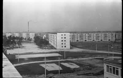 Construction of apartment buildings in Mustamäe 5th micro district.  similar photo