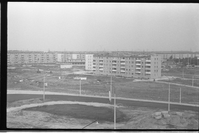 Construction of apartment buildings in Mustamäe 5th micro district.  similar photo