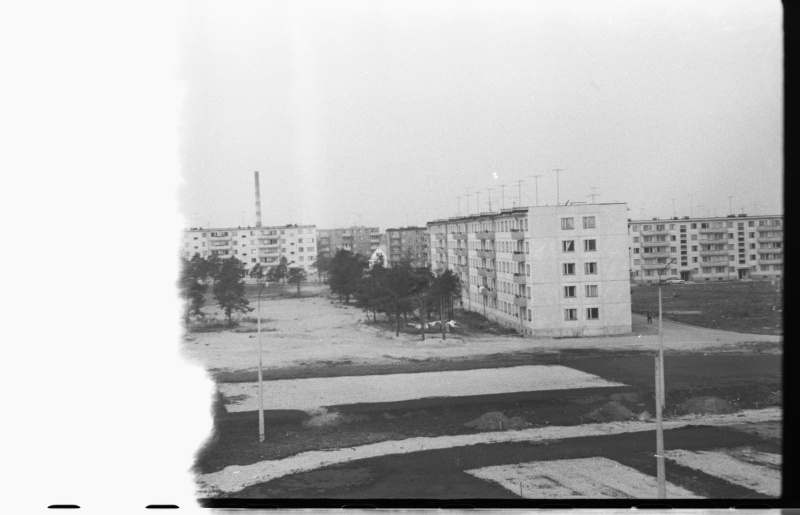 Construction of apartment buildings in Mustamäe 5th micro district.