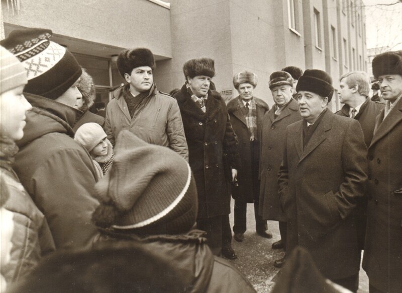 foto, M. Gorbatšov Paides 20.02.1987.a.