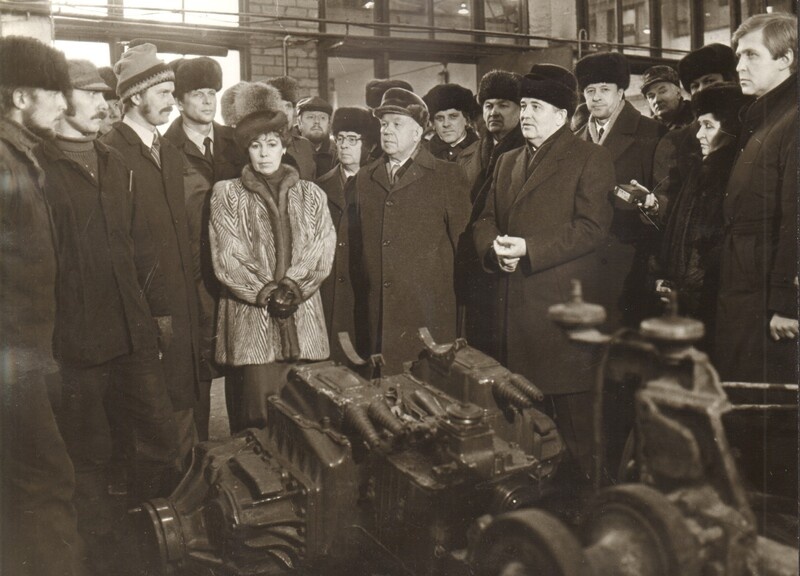 foto, M. Gorbatšov Tallinnas 19.02.1987.a.