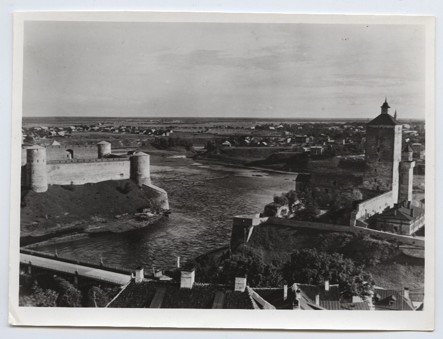 View of the Narva River.
