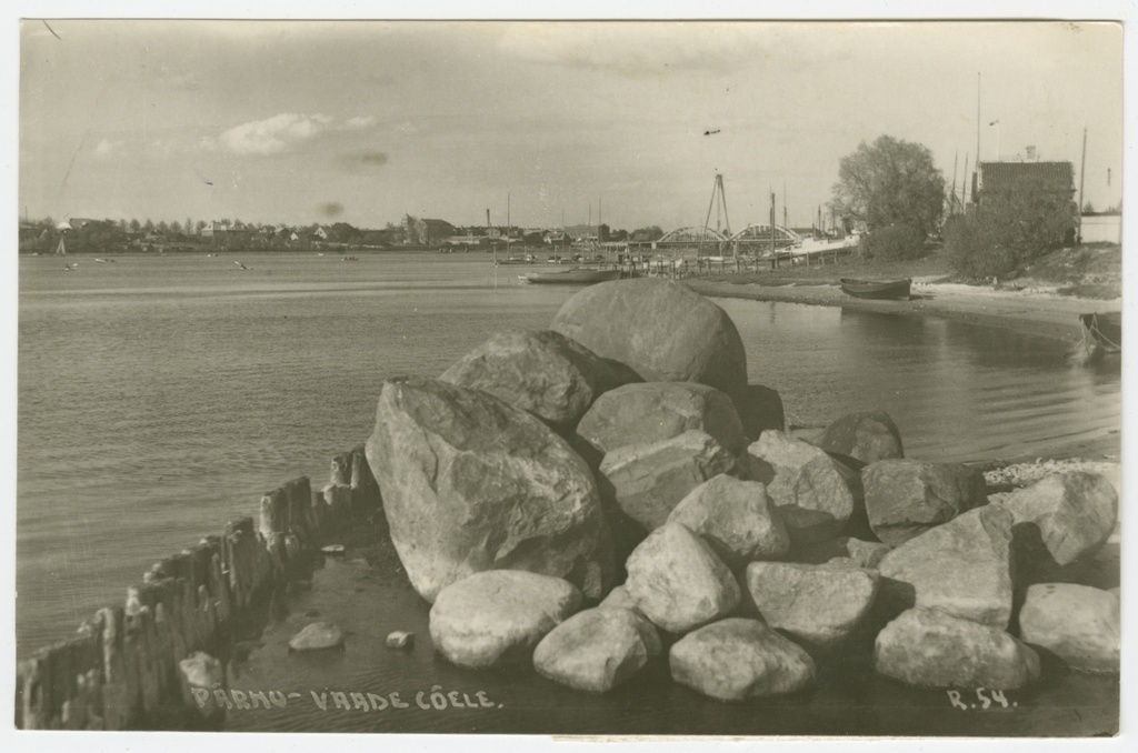 Pärnu. View of the river