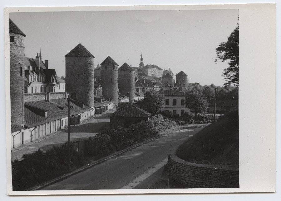 City wall towers.