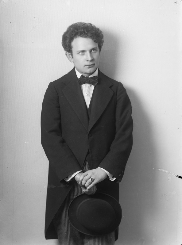 Theodor Altermann, portree, ca 1911
