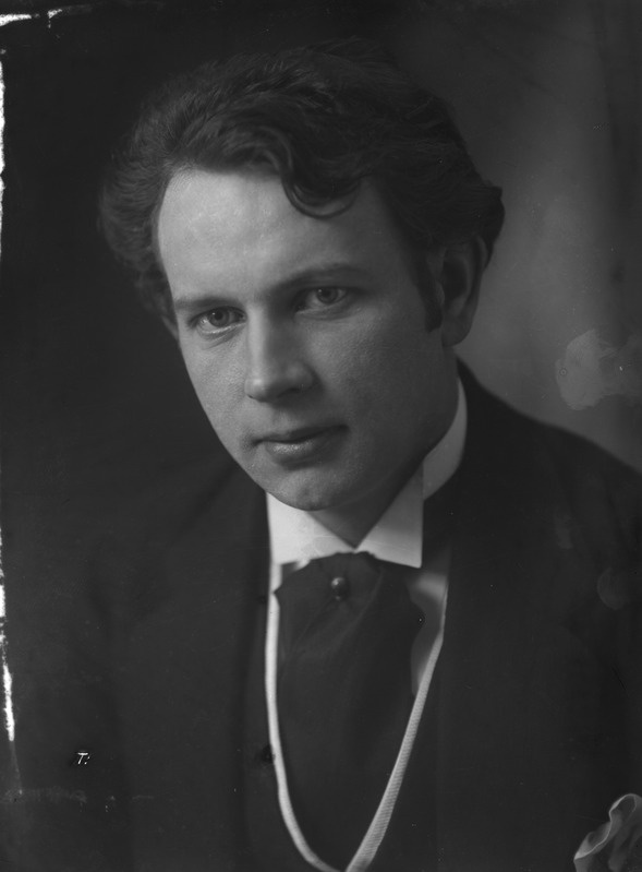 Theodor Altermann, portree, ca 1910