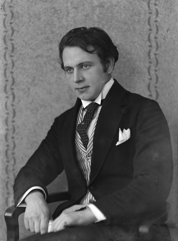 Theodor Altermann, portree, ca 1909