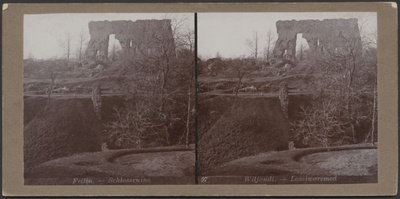 Stereofoto, Viljandi Castle Hills  duplicate photo
