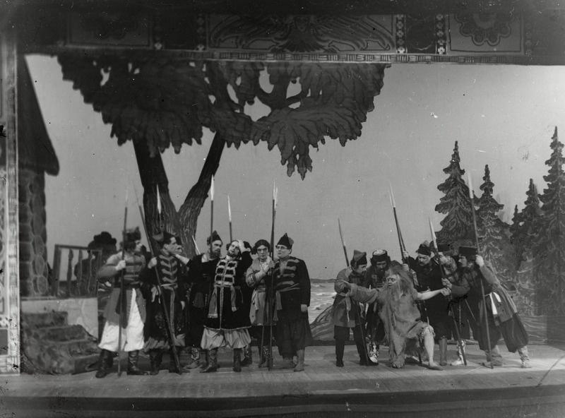 Näkineid, Estonia, 1929, pildil - Benno Hansen, Karl Ots