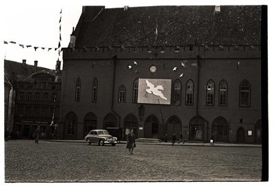 Front side of the Raekoja  similar photo