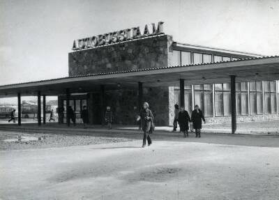 Tartu bus station, 1972.