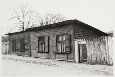 The street side of the 25th building of Tallinn, Tartu 1939  duplicate photo