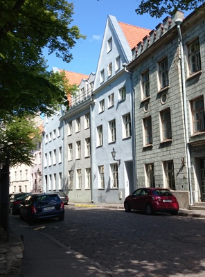 Tallinn, Pikk tänav 58, ajaleht "Vaba Maa" toimetus. rephoto