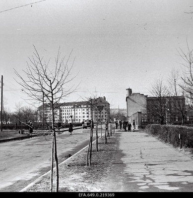 Vaade Lomononossovi (Gonsiori) tänavale.  similar photo
