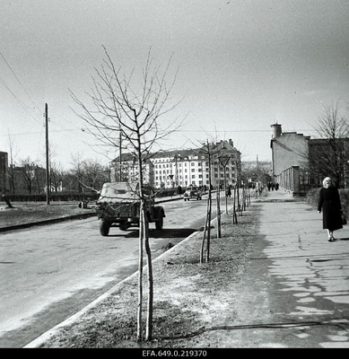Vaade Lomononossovi (Gonsiori) tänavale.  similar photo