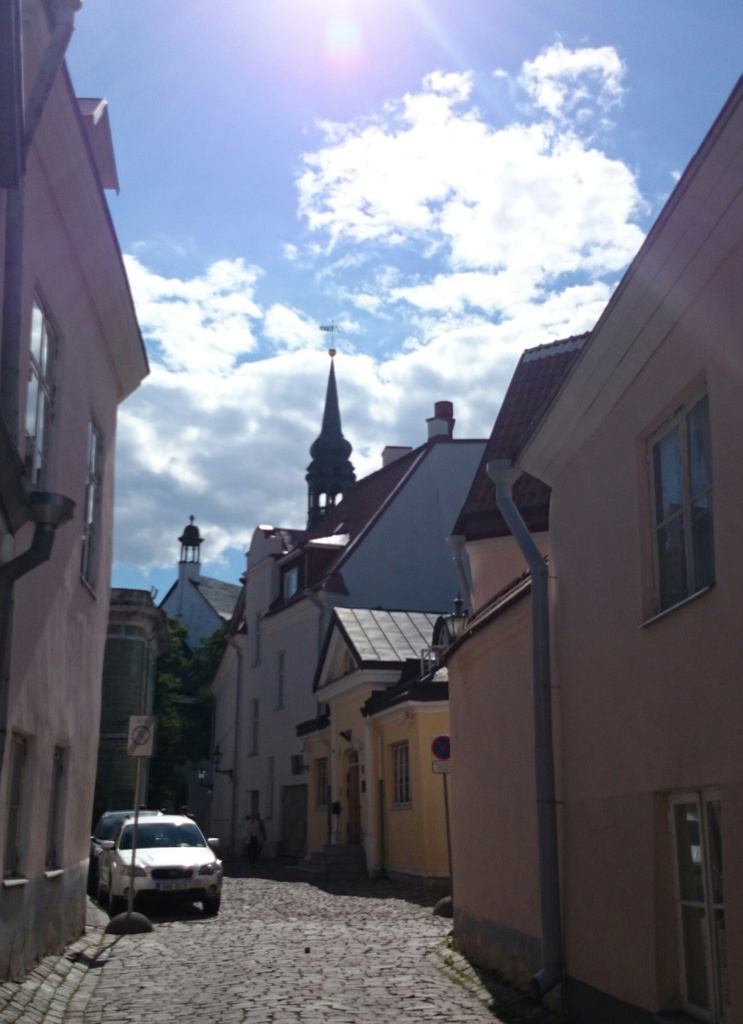 Tallinn, Toomkirik, vaade Toomrüütli tänavalt. rephoto