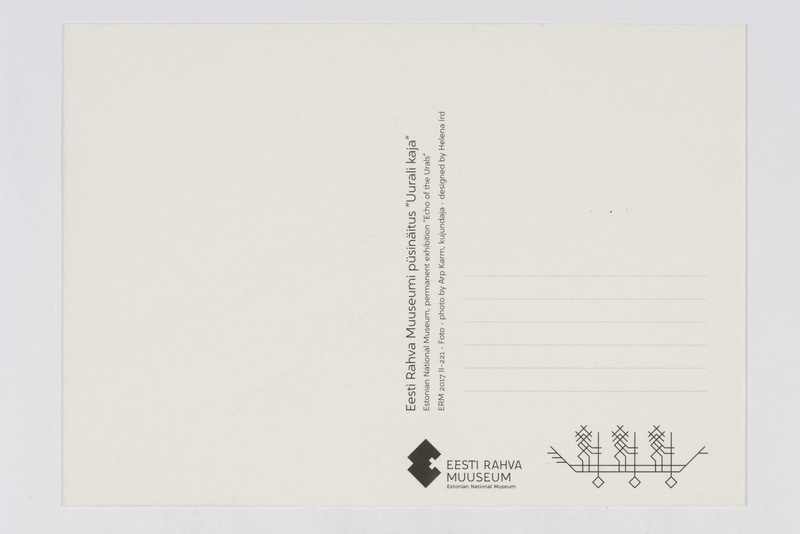 Eesti Rahva Muuseumi püsinäitus ”Uurali kaja”. Kujundusgraafika