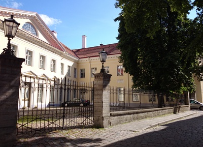 Tallinn, Kohtu tänav 8, Rahandusministeeriumi hoone 19. sajandist. rephoto