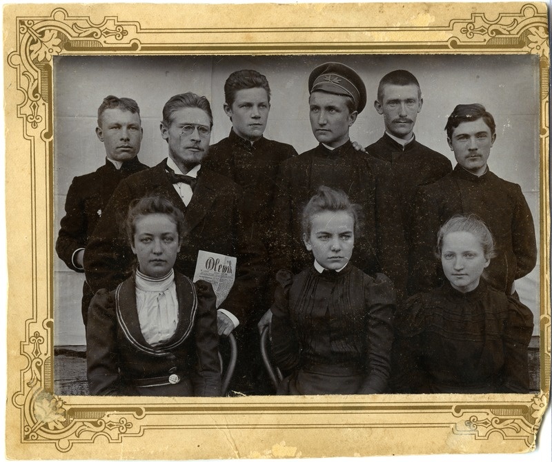 Kuressaare Noorte ringi liikmed 1899.a.