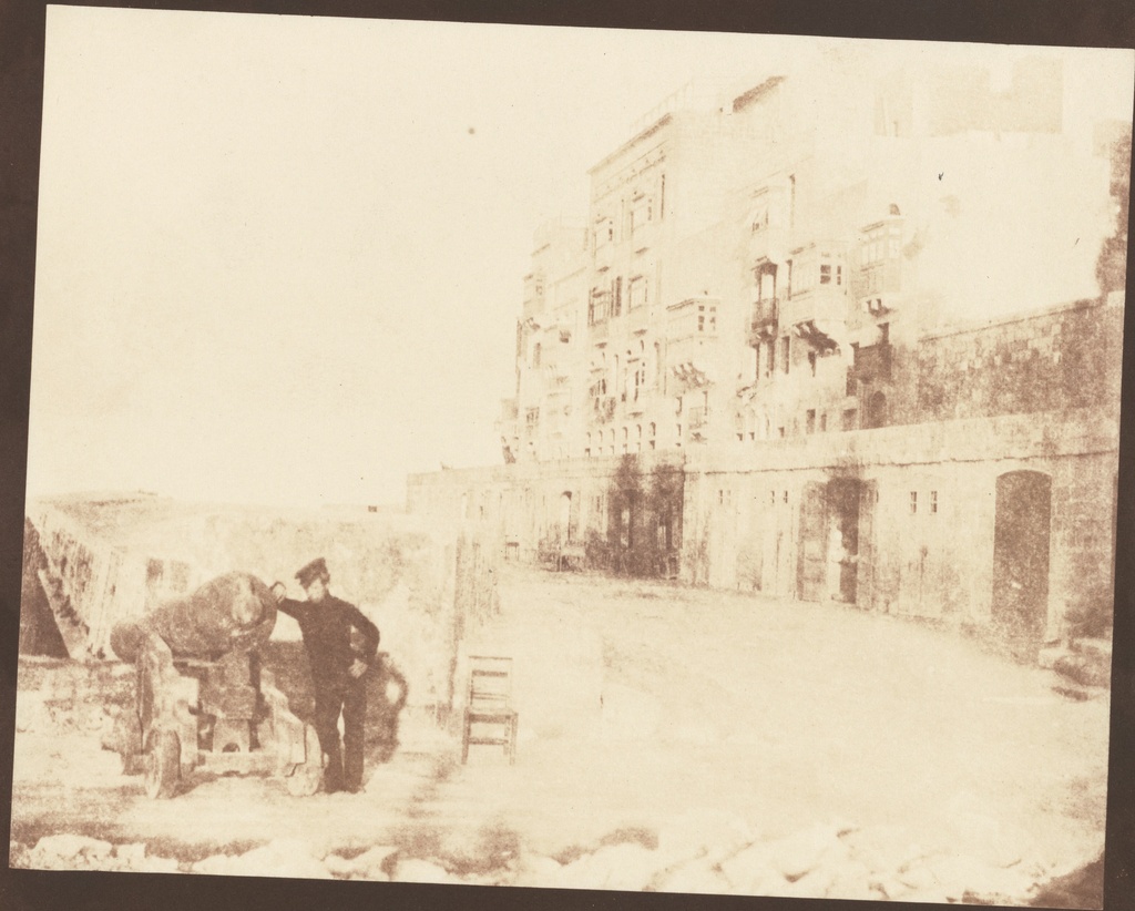 Malta 1846 by Calvert Jones - [Malta]; Reverend Calvert Jones (British, 1804 - 1877); 1846; Salted paper print; 16.2× 20.5 cm (6 3/8 × 8 1/16 in.); 84.XM.1002.17