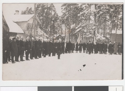 Nõmme ut members' rift in 1925-28.  duplicate photo