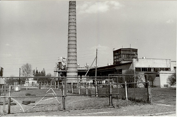 Photo, Paide boiler in 1990.