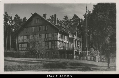 Noorte Kotkaste Võru-Kubija suvekodu Kotkakodu, vaade järve poolt  duplicate photo