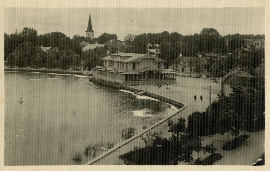 Haapsalu resort, view of the building. Architect Rudolf Knüpffer