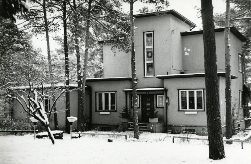 J. Teimann's apartment in Nõmmel Game 3, view of the building. Architect Friedrich Wendach