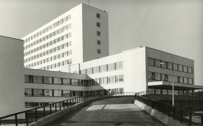 Tallinn Port Hospital, view from the pandus to the building. Architects Paula Koido, Helje-Reet Aurik  duplicate photo