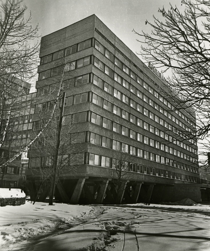 Tallinn History House, view of the building for the Õnnepalee. Architects Uno Rosme, Enno Treiberg