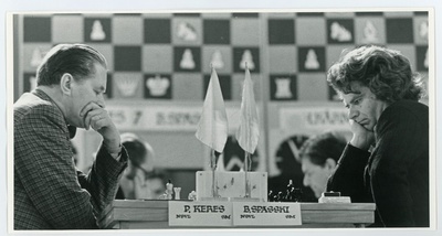 Paul Keres vs Boriss Spasski maleturniiril Tallinn-75  similar photo