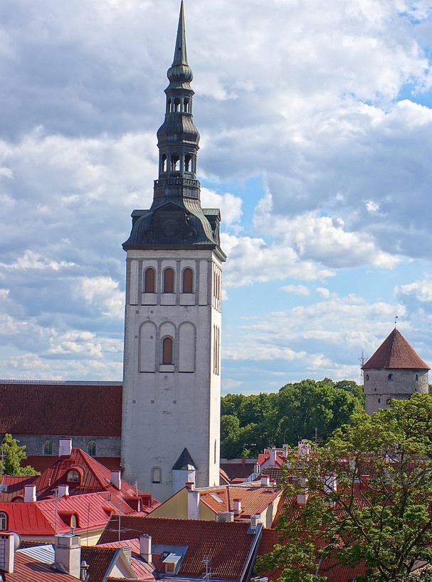 Tallinn, Niguliste kirik, põhjakülg rephoto