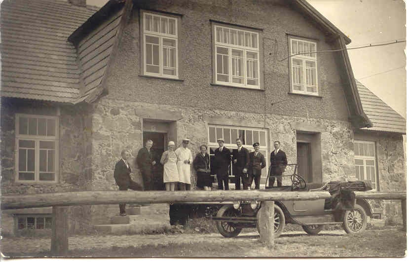 Facade of the building of Kalmetu Joint Milk Service in 1930s.