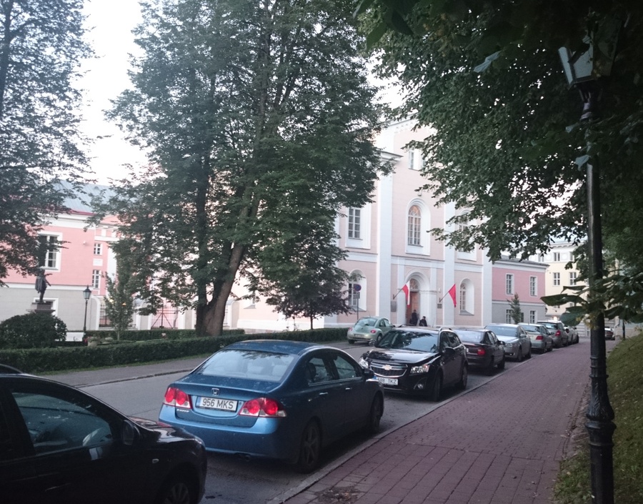 Ülikooli kirik, vaade Gustav-Adolfi tänavalt rephoto