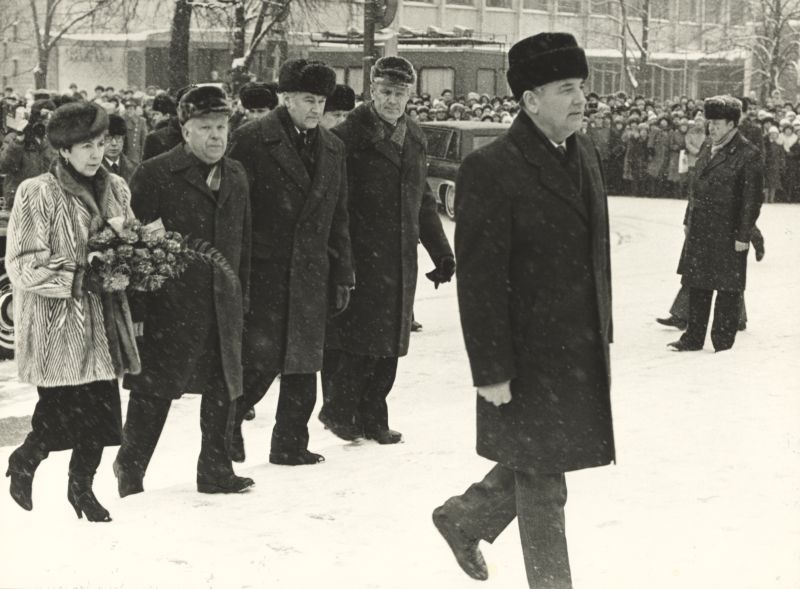 Mm.gorbatshovvisit in Estonia.