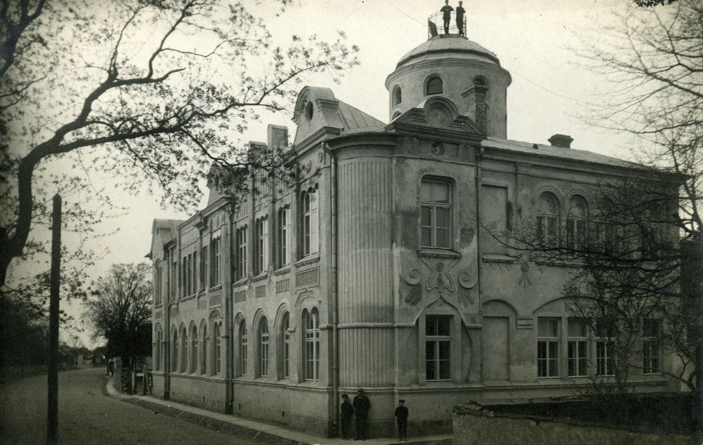 Secondary school building (Kuressaare Old Town School) on Pikal Street