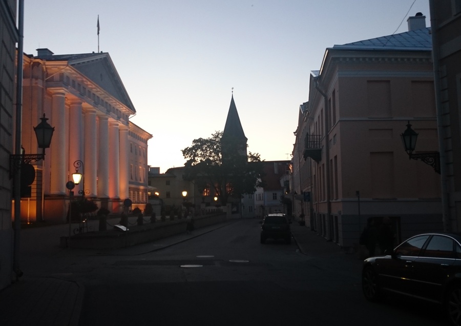 Vaade Ülikooli tänavale rephoto