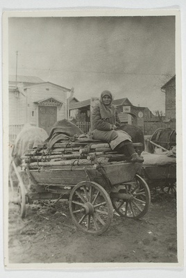 Life sea carriage box at Petser's warehouse  duplicate photo