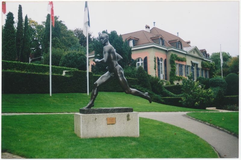 Paavo Nurmi ausammas Lausanne´is