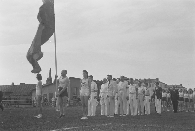 Kergejõustiku linnavõistlus Tallinn-Riia 1947