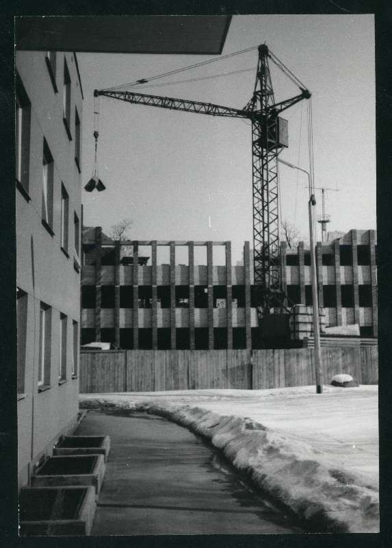 Photo, construction of Viljandi, office house (party house) and Viljandi atk house