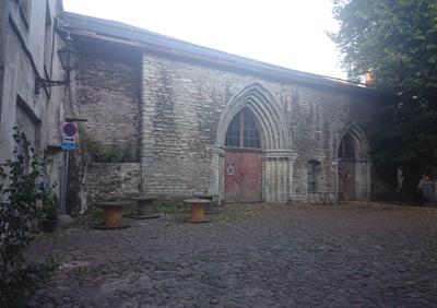 Tallinn, Vene tänav, Dominiiklaste klooster. rephoto