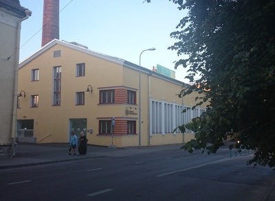 Tallinn, Põhja puiestee 25, elektrijaama hoone. rephoto