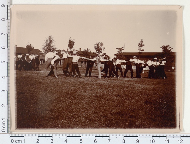 The I Open Air Contest course in Tartu on the exhibition site 1908