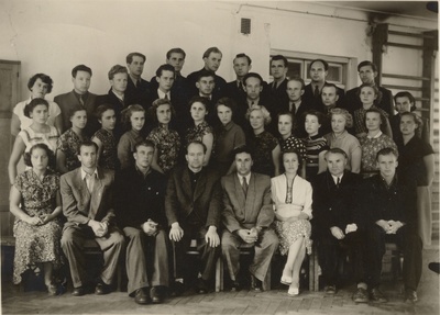 TRÜ Kehakultuuriteaduskonna kursus 1951-1956  duplicate photo