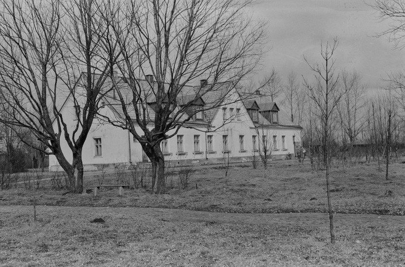 negatiiv, Paide Koduloomuuseumi hoone 1970-ndatel a.
